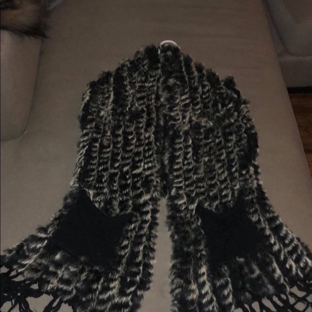 Rabbit Fur Vest